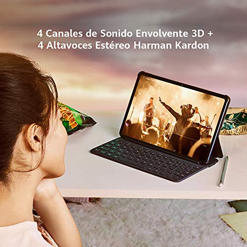 HUAWEI-MatePad-104-Tablet-de-104-con-Pantalla-FullHD-WiFi-3GB-RAM-32GB-ROM-procesador-Kirin-810-altavoces-cuadruples-EMUI-100-Huawei-Mobile-Services-App-Gallery-color-Gris