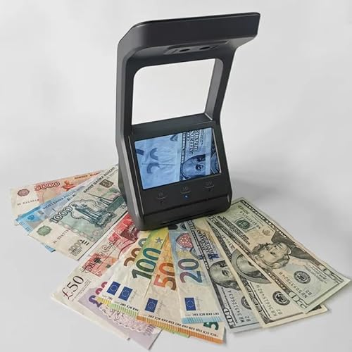 Rilevatore di Banconote Slim a Infrarossi con LCD