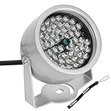 LIYUDL 48-LED Ir Infrared Night Vision Illuminator, Security Camera IR Infrared Night Vision Lamp