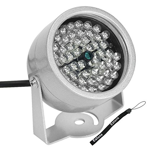 LIYUDL 48-LED Ir Infrared Night Vision Illuminator, Security Camera IR Infrared Night Vision Lamp