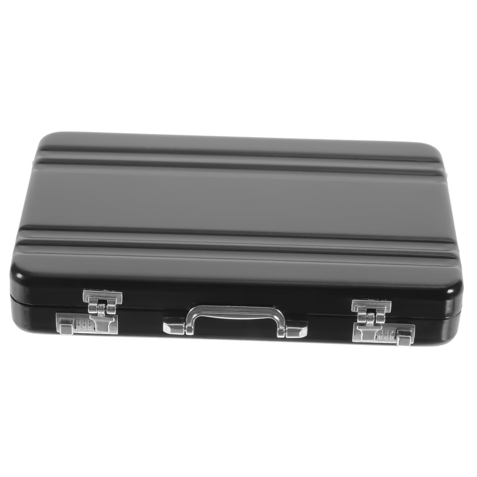 Abaodam 5 Uds Tarjetero De Metal Para Tarjetas De Visita Mini Contenedores Mini Cajas De Tarjetas Seguras Para Hombres Soporte Para Fotos De Mesa Organizador Contenedor De Metal Hombre
