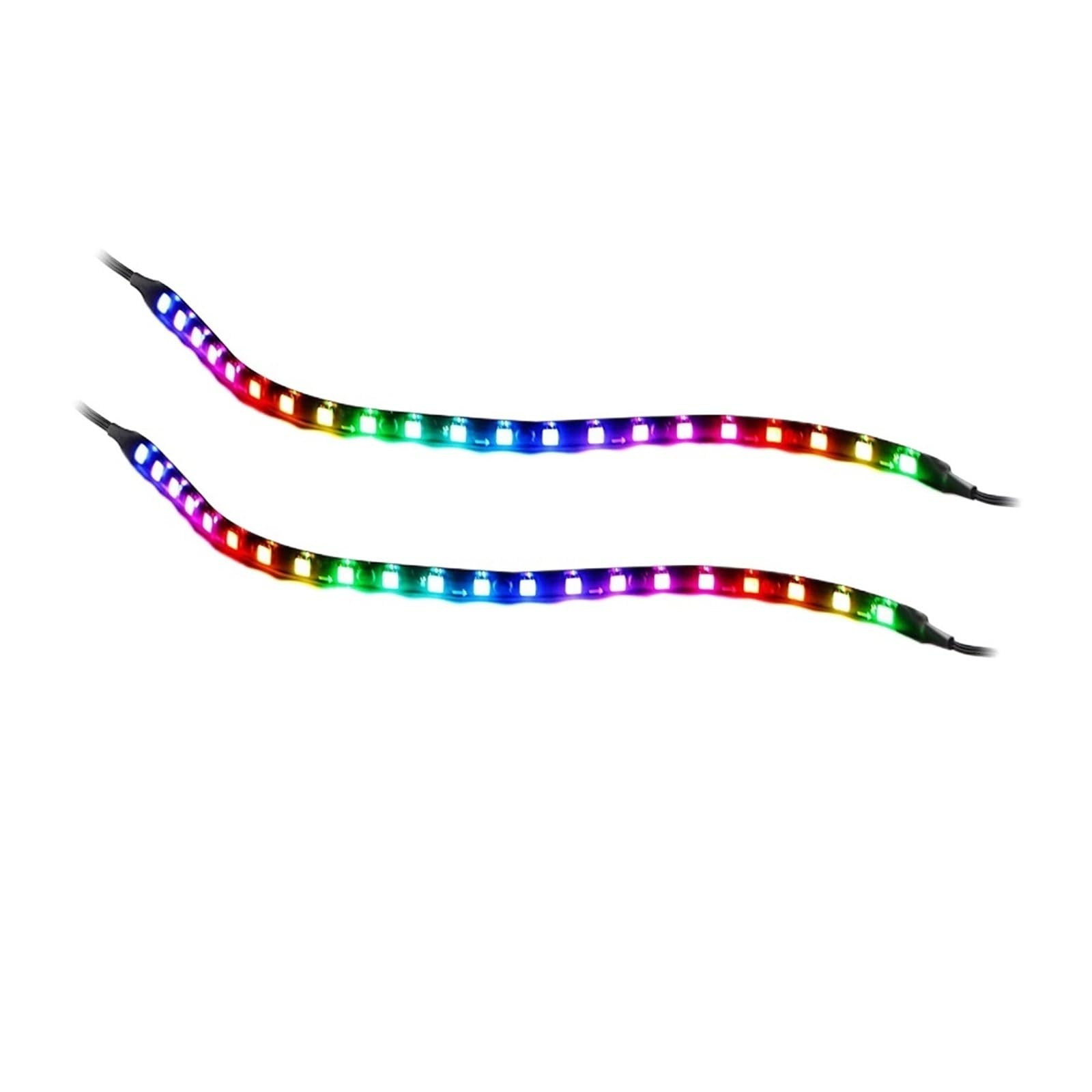 Rainbow ARGB Adressierbarer WS2812B LED-Streifen 5V 3Pin Header Kompatibel mit Mainboard Aura SYNC Mystic Light RGB Fusion for PC(30leds-m,3X100CM STRIP SET_IP65 WATERPROOF)