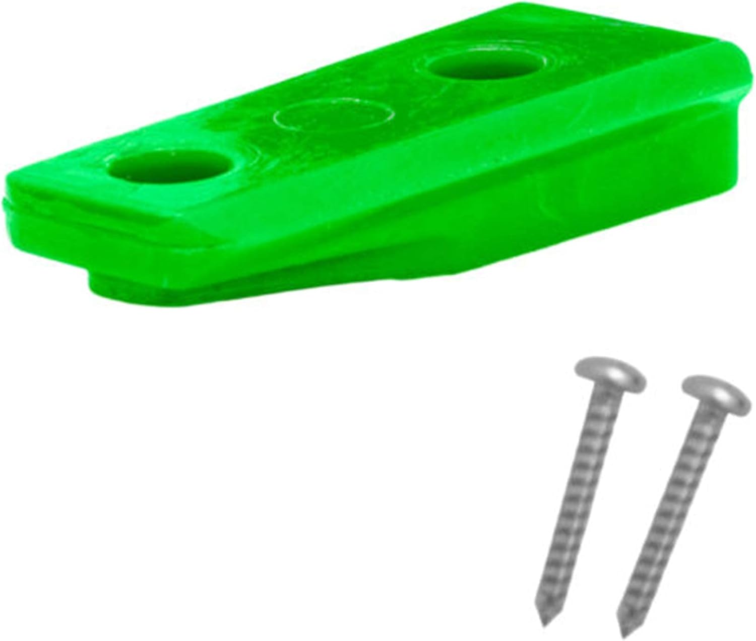 Mounting base and two anchor screws for the speargun reel.