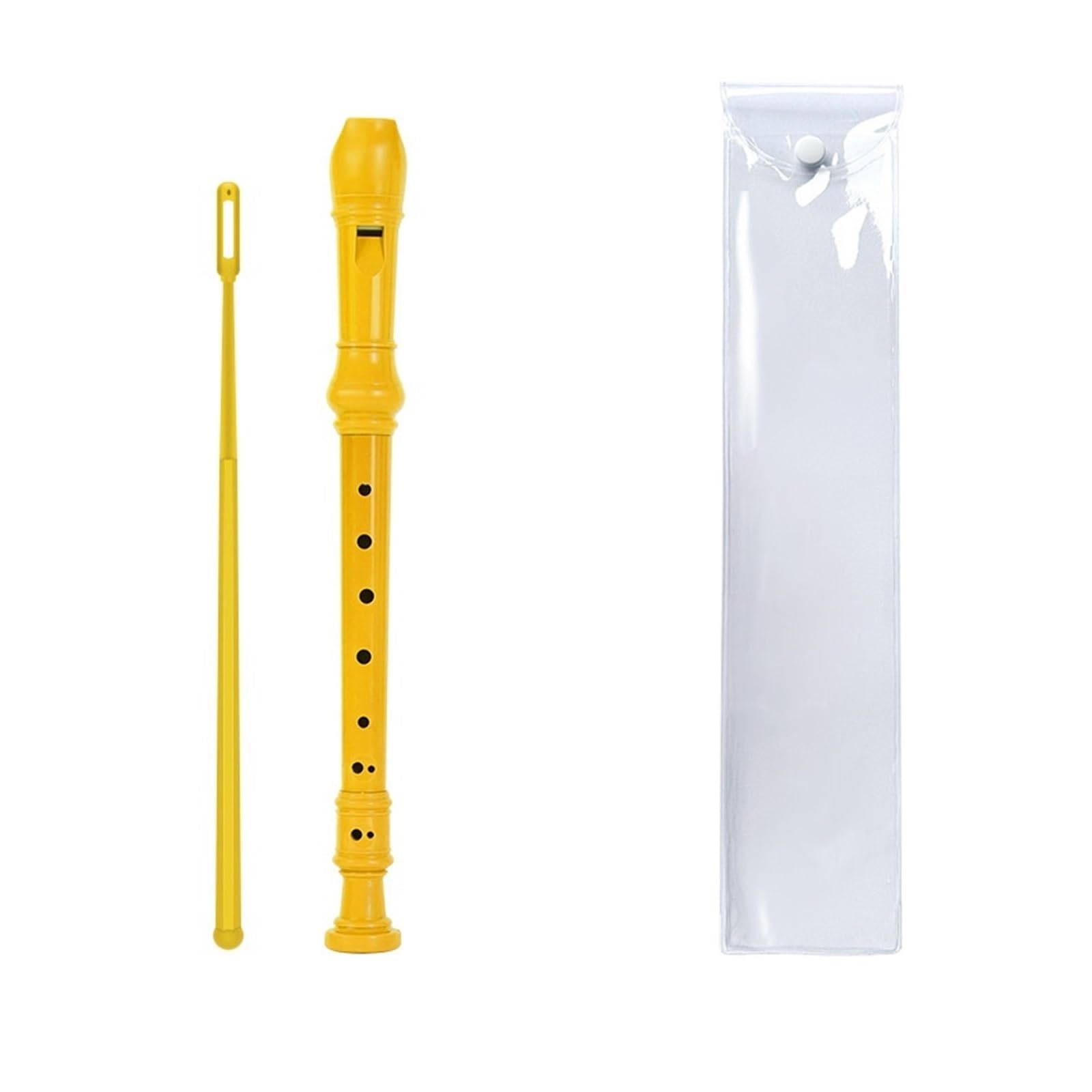 Tradición Flauta Dulc Grabadora Soprano Tipo G Con 8 Agujeros Llave C Desmontable Amigable Para Principiantes De Resina