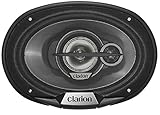 Clarion SRG6933R Multiaxial 3-Way Speaker System, Set of 2