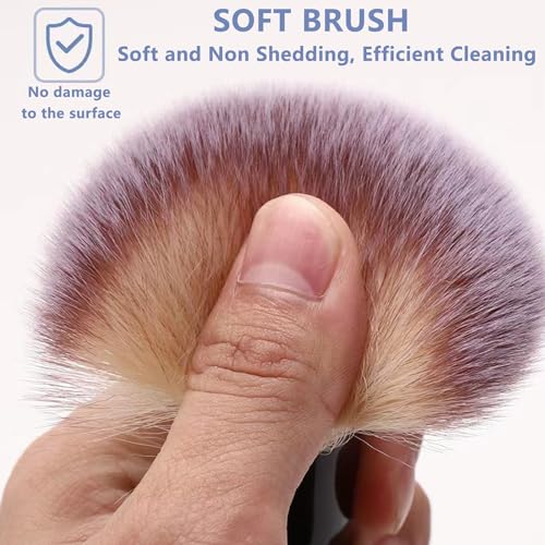 Image of 3 Pack Microfiber Duster, Small Dust Brushes, Feather Duster, Soft Fibers, Efficient Dust Removal, Cleaning Tool Perfect for Computers, Keyboards, Car Interior, Photo Frames, Digital Devices