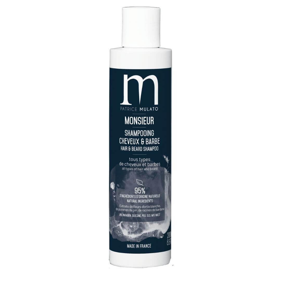 Shampooing Cheveux & Barbe Monsieur Patrice Mulato