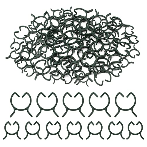 100 Stück Durchsichtige Pflanzenclips – Perfekt Für Reben, Gemüse & Blumen Im Garten