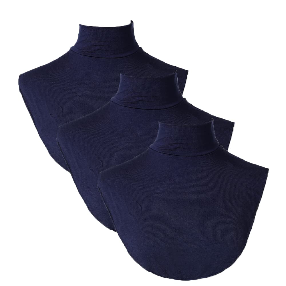 Elegtiskas Modal Fake Turtleneck Detachable Dickey Collar Turtleneck Top Half Shirt Blouse Fake Collar