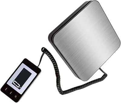 Shipping Scale 110 Lbs, Portable Digital Postal Weight Scale with LCD