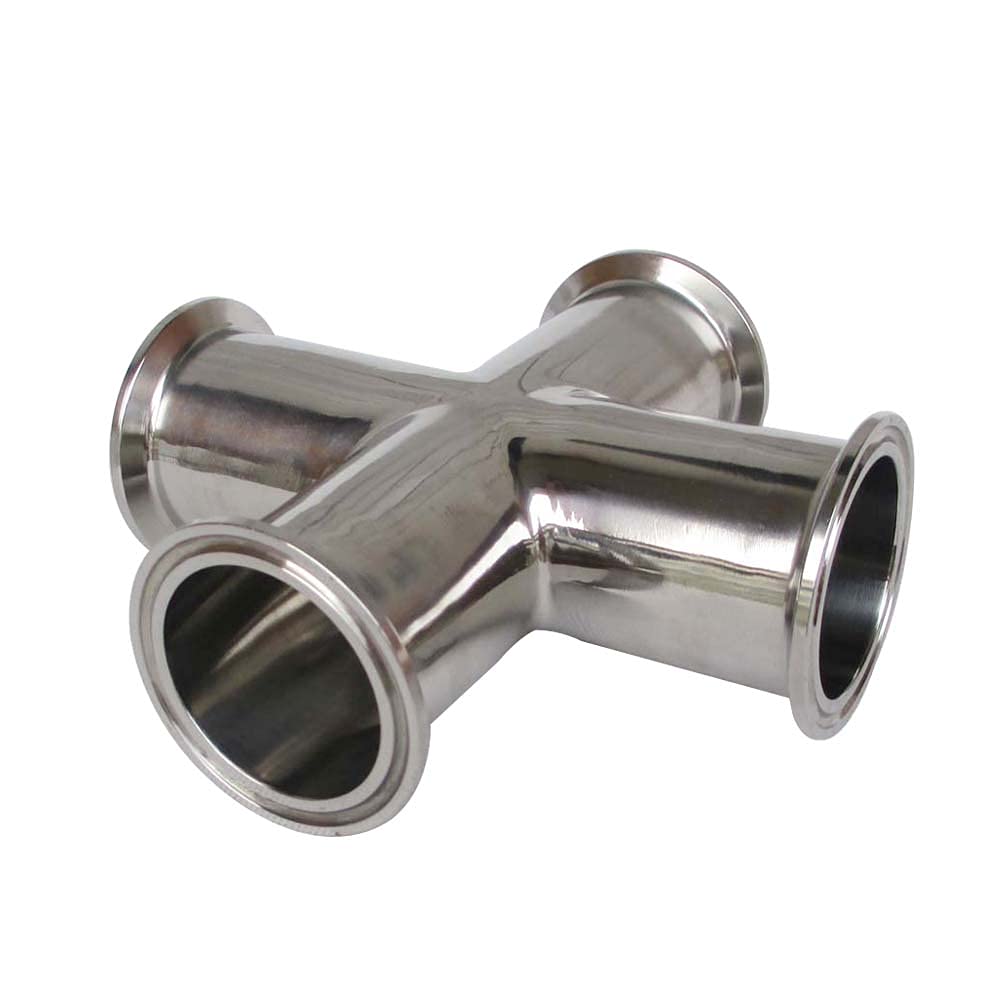 Pfrank 1.5'' Tri Clamp Cross Sanitary Ss304 Stainless Steel