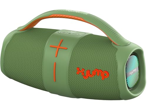 X Jump Xj 120 Cassa Wireless Portatile Amplificata 40W, Alte Prestazioni, Funzione Tws, Usb, Aux-In, Microfono Incorporato, Speaker Wireless Resistent