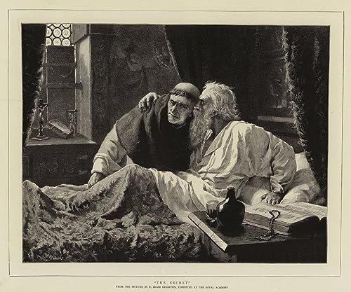 Affiche d'art Le Secret d'Edmund Blair Leighton pour créer une ambiance romantique dans une chambre