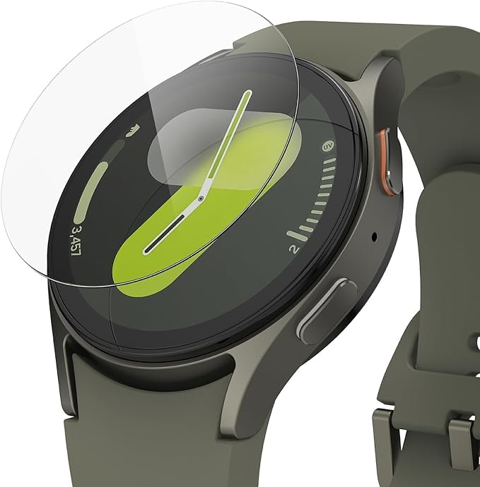 CASENED [2 Pack Tempered Glass Screen Protector Galaxy Watch 7/6/5/4 40mm, HD Clear, Scratch Resistant, Easy Install – Not for Other Models