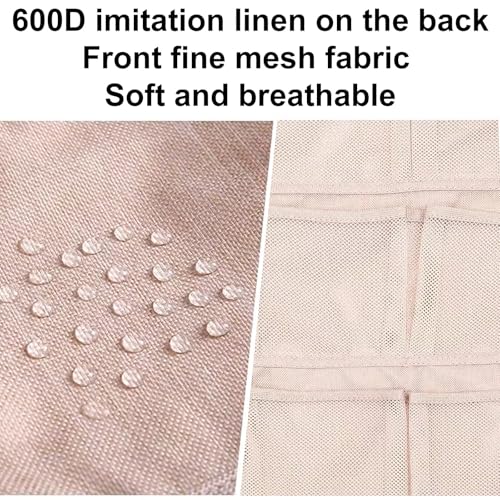 Multi Grid Garment Bag for Underwear, Garment Bags for Storage, Visible, Suitable for Home Storage, Dormitory, Wardrobe(Blue)3