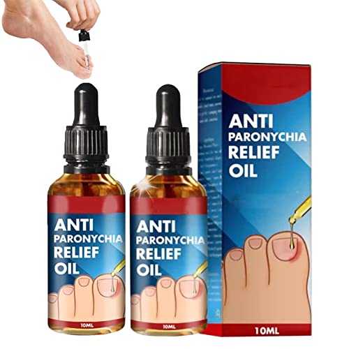 2Pcs German Toenailplus Anti Paronychia Relief Oil, Anti Paronychia Relief Oil, Toe And Fingernail Repair For Damaged Discolored Thick Nails #TOP4
