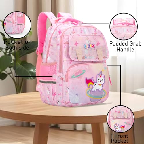 Image of Tinytot 22 Litre 17-Inch Waterproof Large School Bag for Boys & Girls, Kids School Bag, School Backpack for Girls and Boys, for Kids, Ideal for Children