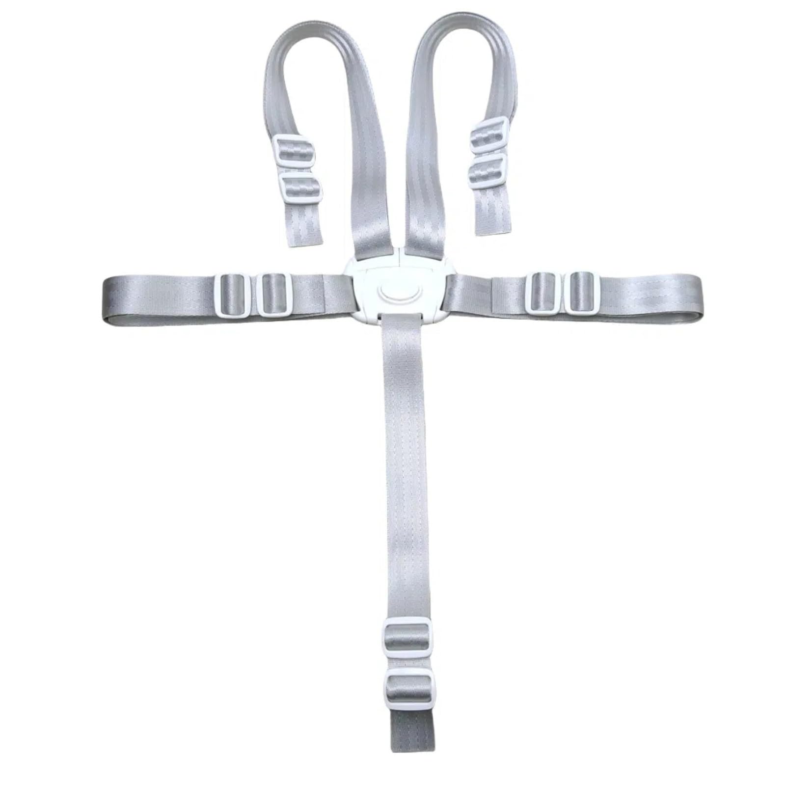 Cintura Di Sicurezza 5 Punti Per Seggiolone - Regolabile, Universale Per Bambini - Foto 3