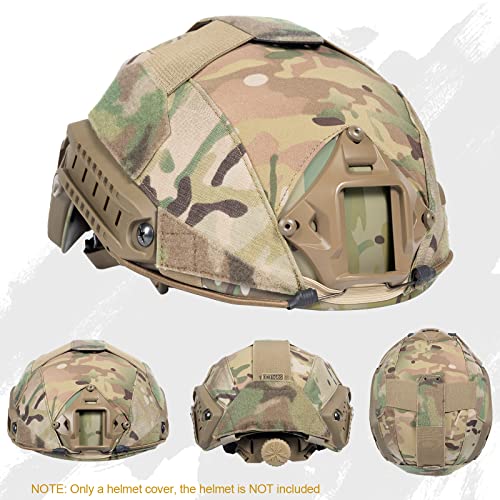 Onetigris Tactical Helmet Cover Zkb09, Camouflage Accessories For M/L Ops-Core High-Cut Helmet, L/Xl Ops-Core Bump Helmet, M/L Fma Thick Fast Helmet, L/Xl Fma Regular Fast Helmet Bump Helmet #TOP2