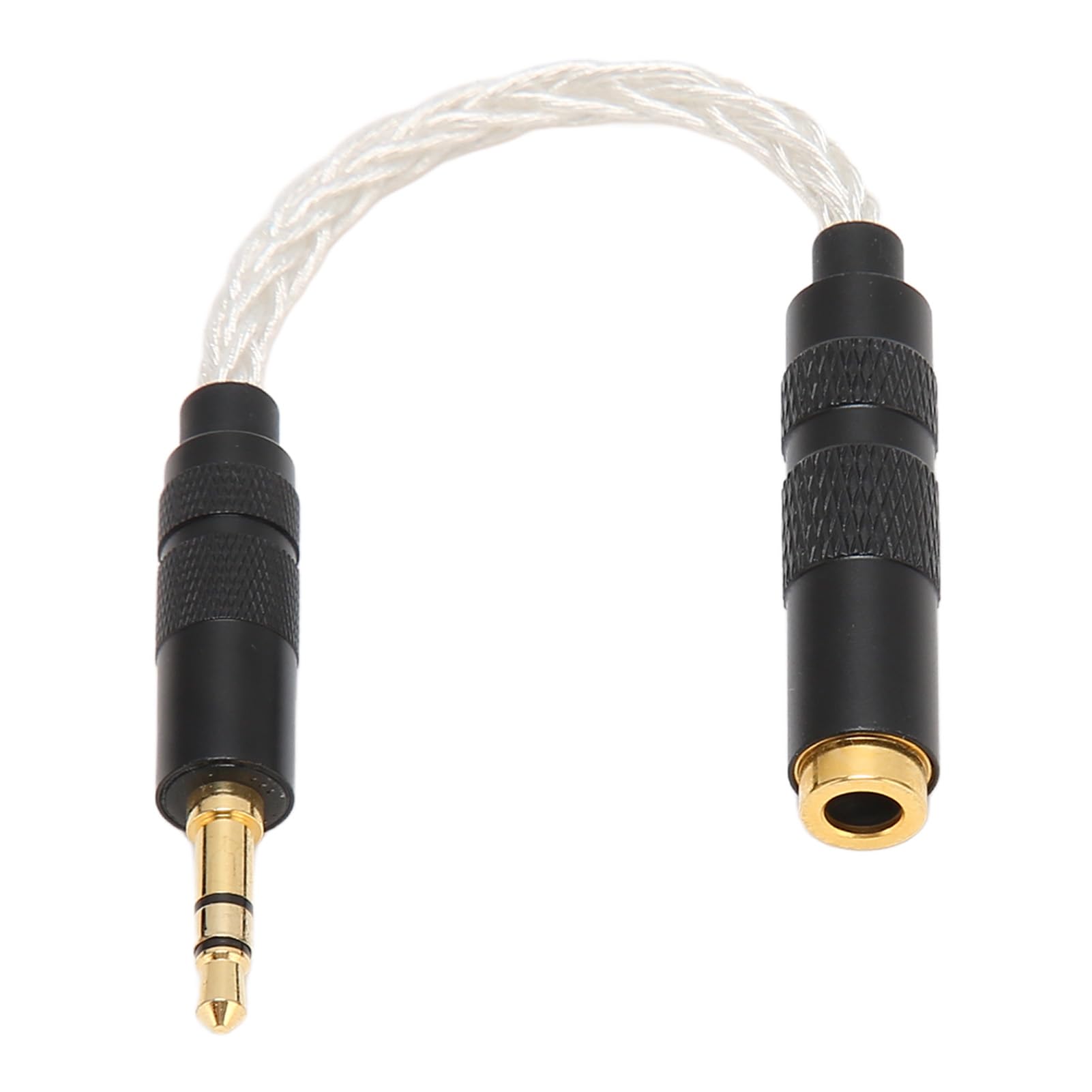 Ejoyous Cavo adattatore audio, 4,4 mm femmina bilanciato a 3,5 mm maschio bilanciato, cavo di prolunga stereo per cuffie