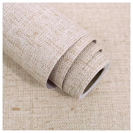 Beige Grasscloth Removable Wallpaper