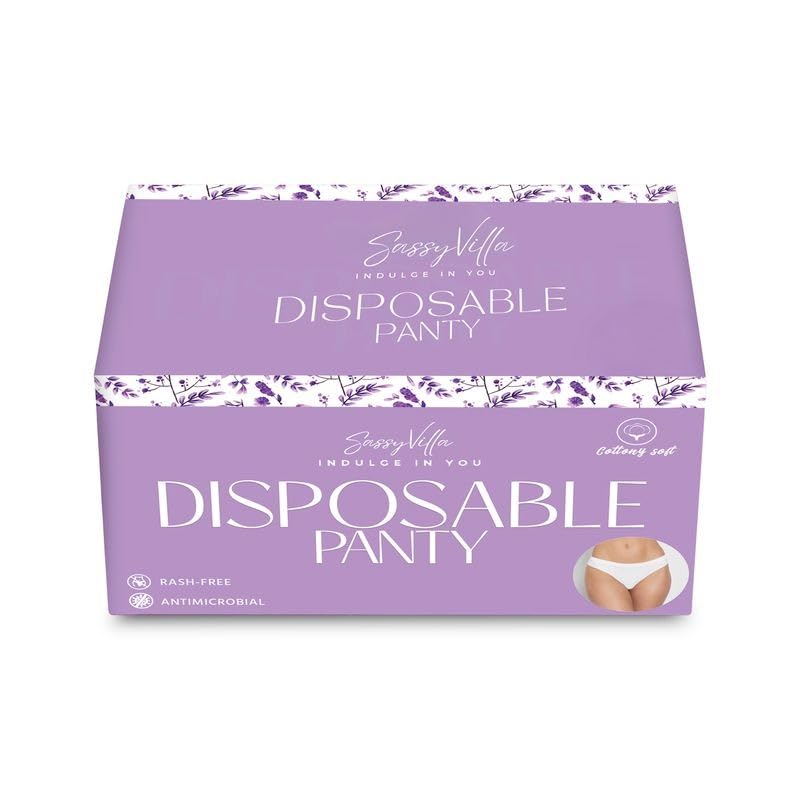 Image of Disposable Period Panty Overnight Disposable Menstrual Underwear for Women Postpartum Essentials Period Panties Leakproof 360 Dull Day Protection Maximum Coverage S to XXL