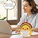Mini Emotional Taco Support Christmas Birthday Gifts for Women Men Stucking Stuffers Friend Sister Mom Dad Husband Coworker Thanksgiving Inspirational Self Care Decorations Positive Crochet Animals