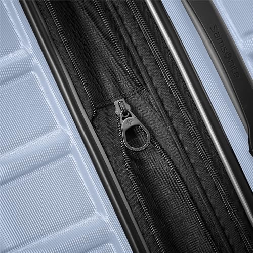 Image of Samsonite Omni 2 Hardside 2 Piece Set - Includes Global Carry-On & Large Checked Suitcases - 360 Dual Spinner Wheels - Integrated TSA Lock & Expansion - Amazon Exclusive - Pale Blue
