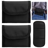 XRVRILE Funda para Guantes con cinturón, Doble Glove Bag (Negro)