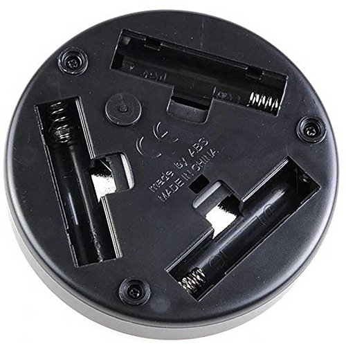 JCBIZ LED Coaster Flashing Round Shape Light Up Beer Wine Glass Drinking Bottle Cup Luminous Mat Home Party Club Bar Supply