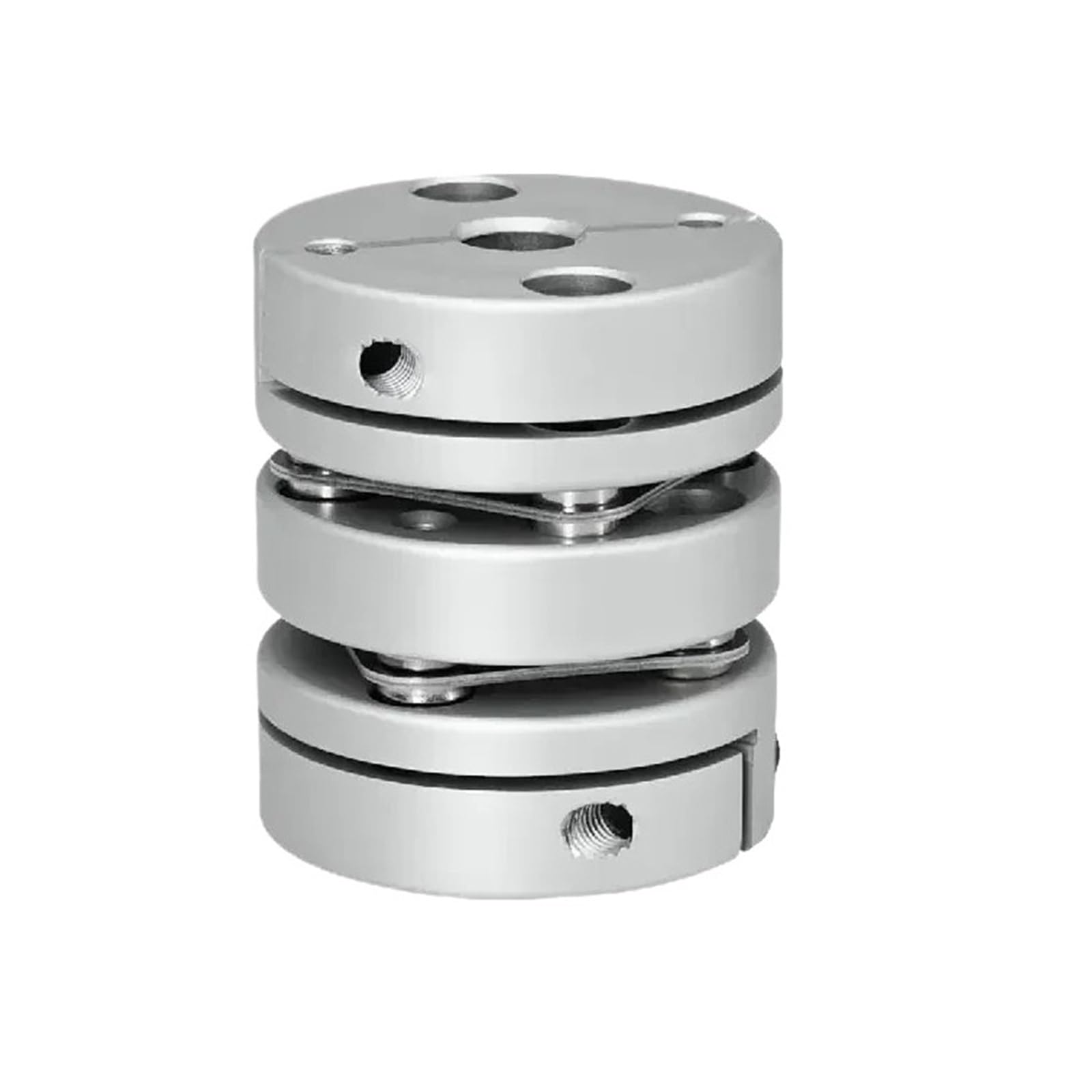 1 szt. Złącze elastyczne ze stopu aluminium D34L45 z podwójną membraną(6x6mm)