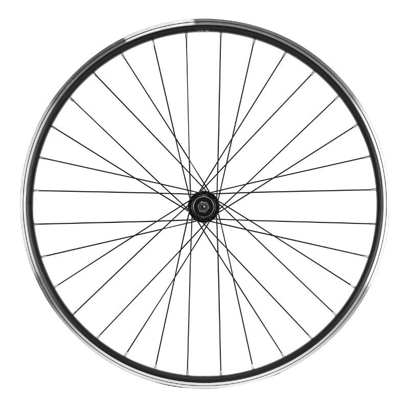 ROUE VTC 700X35 ER10 ARRIERE ALU DOUBLE PAROI MOYEU ROUE LIBRE NOIR BLOCAGE (JANTE AVEC OEILLETS) JANTE 19C 32 RAYONS NOIRS