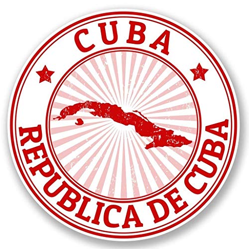 Cuba Round Metal 0.75" Lapel Pin Hat Shirt Pin Tie Tack Pinback2