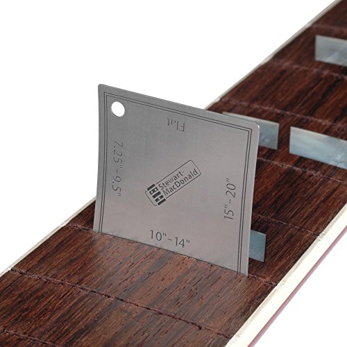 Jauge de profondeur de frette StewMac pour mesurer le pied de frette avec précision