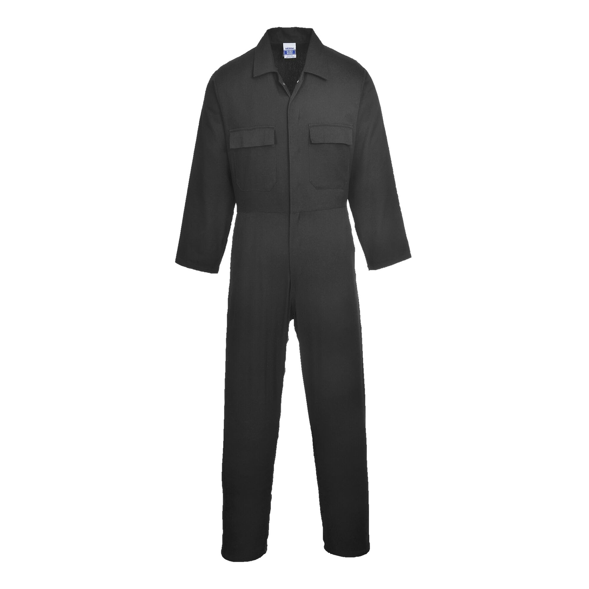 Portwest S998 Cotton Work Coverall Concealed Snap Front Six Pocket