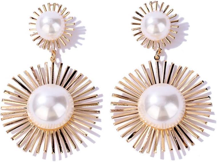 Boucles d'oreilles en Argent style tournesol vintage, le cadeau idéal pour elle