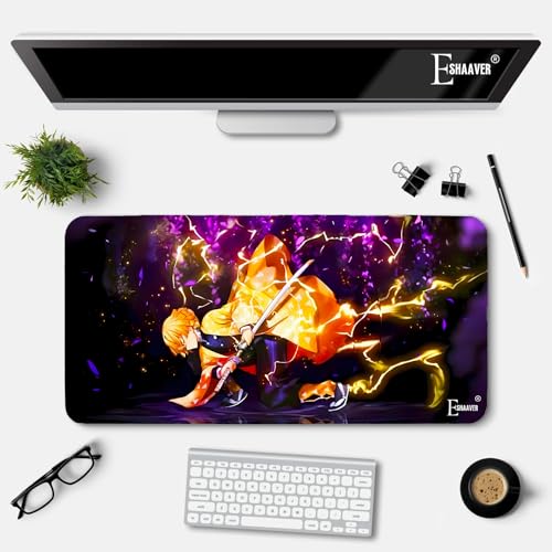Image of Anime fearturing Large Gaming Mouse Pad, Extended Desktop Mat, 58 x 28 cm (DS 6)