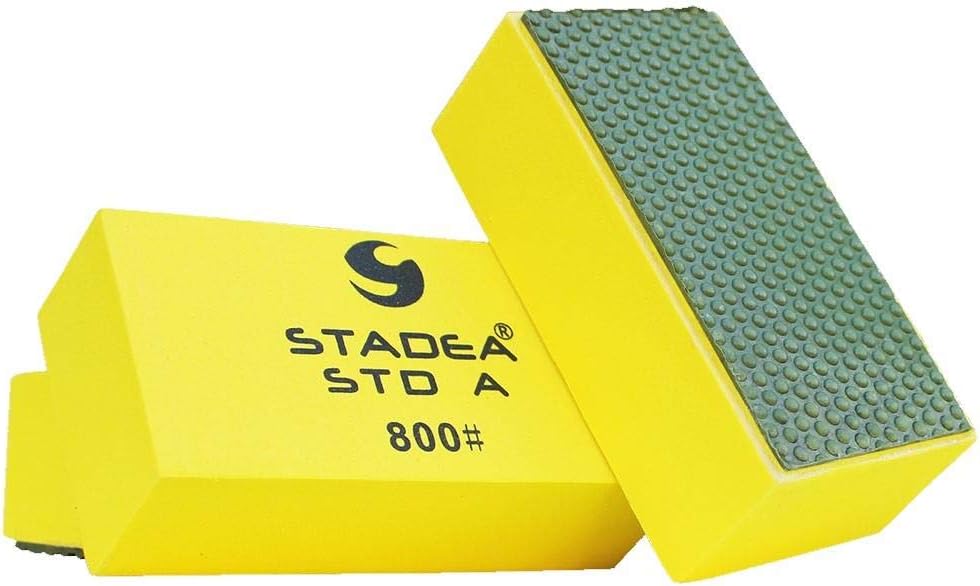 stadea diamond hand pads for glass Grit 800 (Granite, Concrete