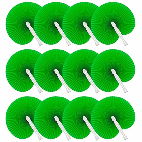 Deliex delicias de Extremadura. Lote 120 pais verdes de plástico e papel. Leans dobrável pai - detalhes de casamento e cerimónias, presentes para festas de verão, aniversários. (120)