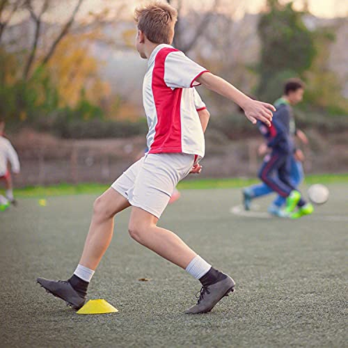 Speed Ladder Agility Training Set - 12 Rung 20Ft Agility Ladder, 12 Field Cones, 4 Steel Stakes, Resistance Parachute With Carrying Bag For Soccer Basketball Football Boxing Footwork Sports Training #TOP5
