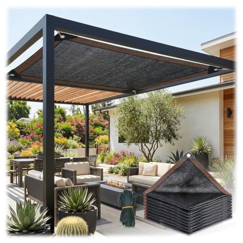 Toldo vela rectangular de sombra exterior para terrazas y balcones de 1x4m 2