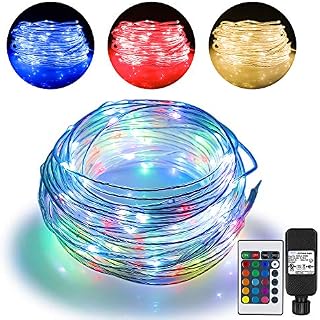 66ft Led Rope Lights Outdoor String Lights with 200 LEDs,16 Colors Changing Waterproof