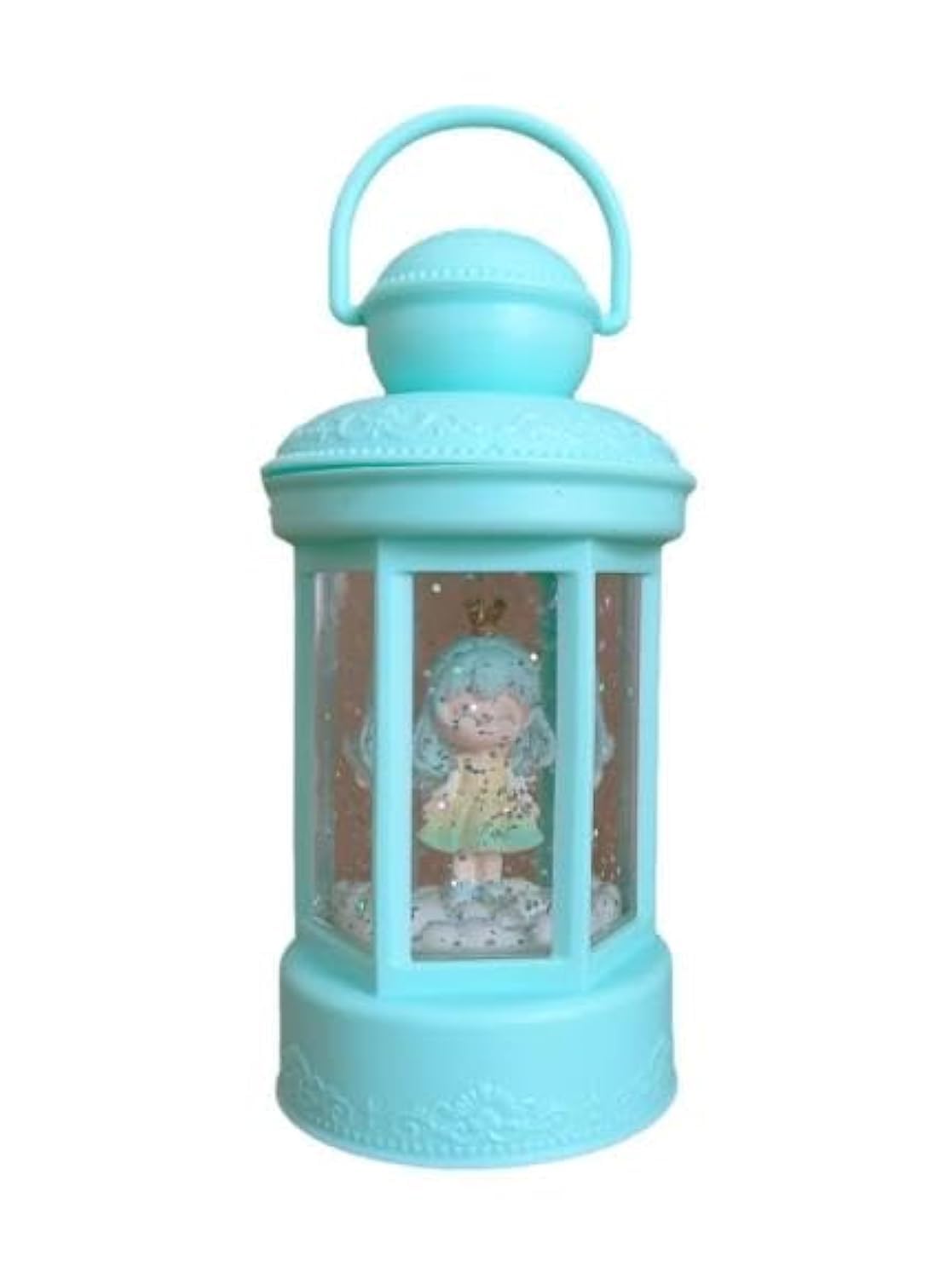 THE GIFT FACTORY '''' Indoor Outdoor Angel Lamp Decoration Hanging Lantern with Light Green