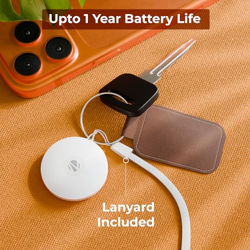 Image of Zebronics One Tag, Worldwide Tracking Device for iOS, Apple Find My, Upto 1 Year Battery, BT v5.3, Anti-Lost & Loud 80dB Alert, No SIM Needed, MFi Certified, for Keys, Wallets, Luggage, Gadgets, etc.