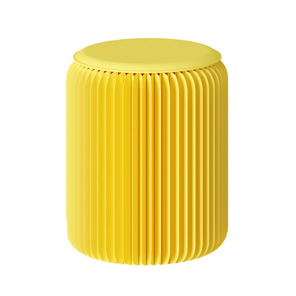 Coussin de tabouret en papier pour optimiser les petits espaces