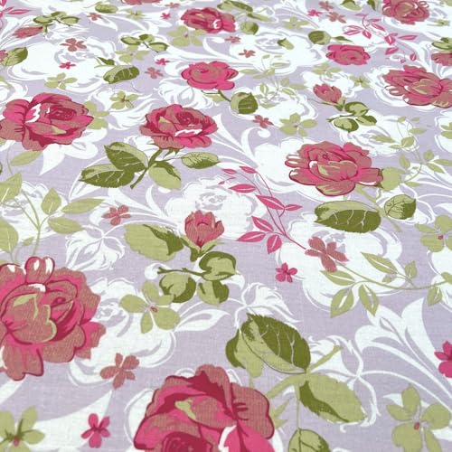 Image of Weave & Decor Super Soft Super Comfortable 144 TC 90x90 inches Printed Cotton Double Bed Bedsheet with Two Pillow Covers
