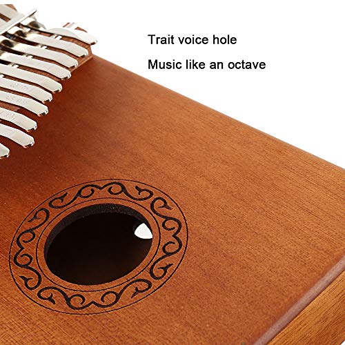 Kalimba 17 clés Touche Pouce Piano Professionnel,Doigt Instrument Musique en bois noyer massif Haute Qualité (bois) - Les Beatles, Paul McCartney, John Lennon, RIngo Starr, George Harrison Kalimba 17 clés Touche Pouce Piano Professionnel,Doigt Instrument Musique en bois noyer massif Haute Qualité (bois) – Image 8