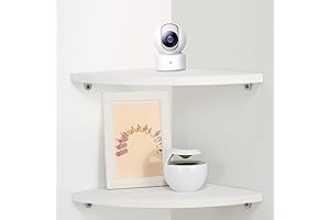 10 inch Corner Wall Shelf Set of 2, Floating Shelves Wall Mounted