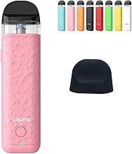 Aspire Minican4 Pod Kit ミニカン + Indian Strawberry オリジナル Minican対応シリコンキャップ (Pink)