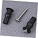Gadpiparty 6pcs Toilet Lid Screws Fittings for Standard Toilets Easy Installation Wc Tool Essential Accessories